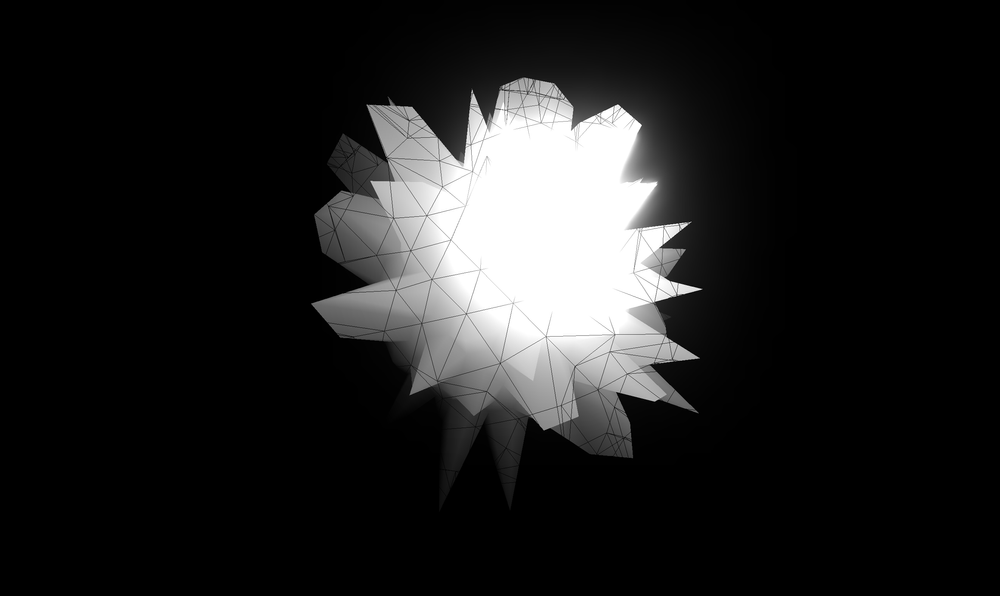 A slowly rotating object